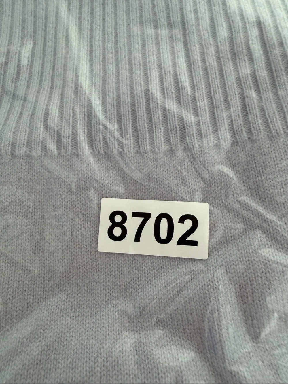 J.Crew 100% Cashmere shrunken Crewneck Sweater Light Blue Large 8702